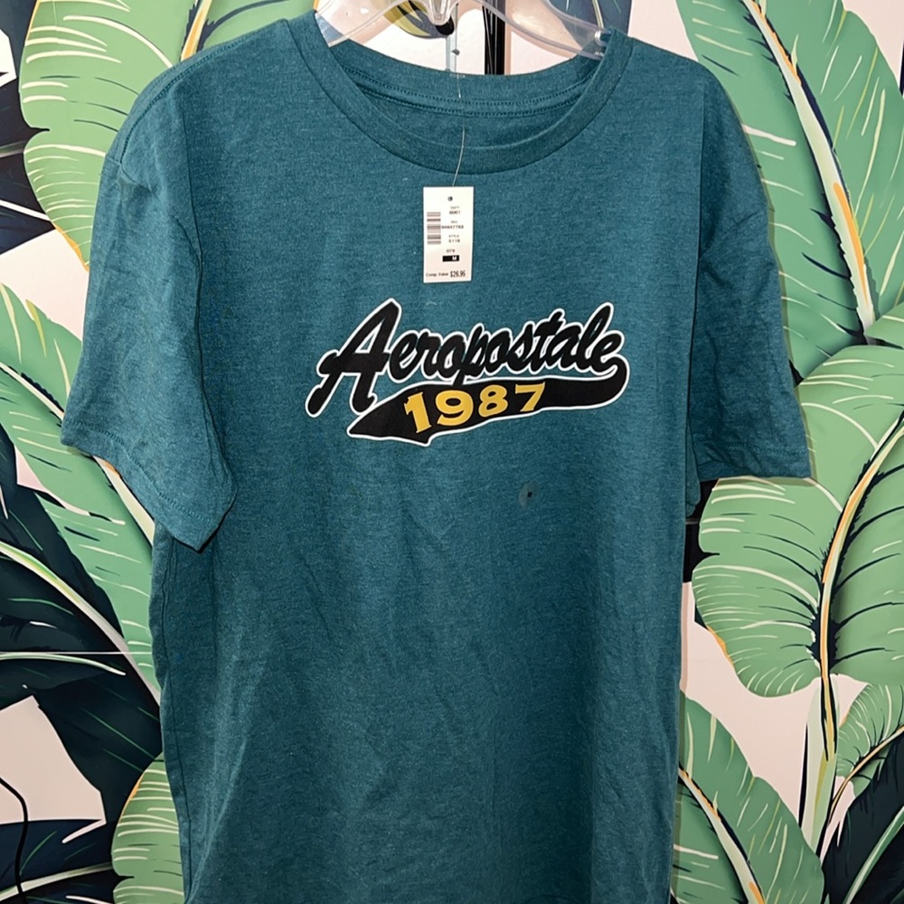 Aeropostale varsity logo tee